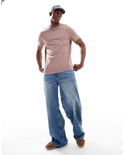 ASOS Multicolor Heavyweight T-shirt With Crew Neck for men