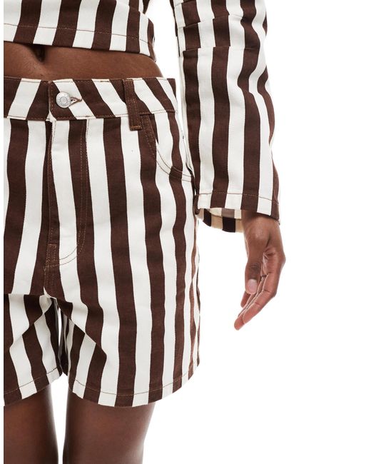 ASOS White Dad Short