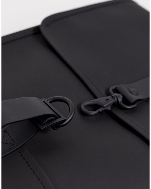 Rains 1220 Waterproof Backpack in Black for Men | Lyst UK