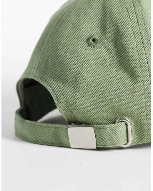 4th & Reckless Green 'fourth' Embroidered Logo Cap