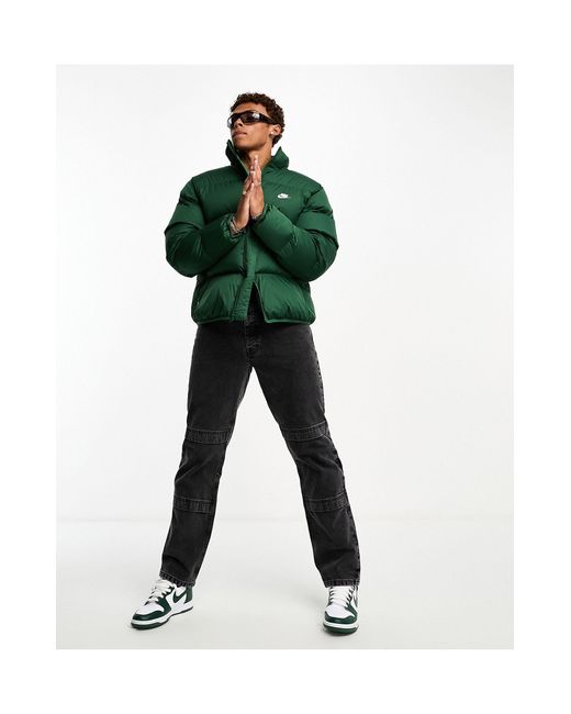 Nike Green Club Puffer Jacket for men