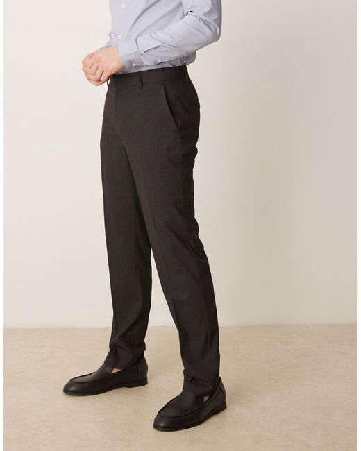 ASOS Natural Tailored Slim Pants for men