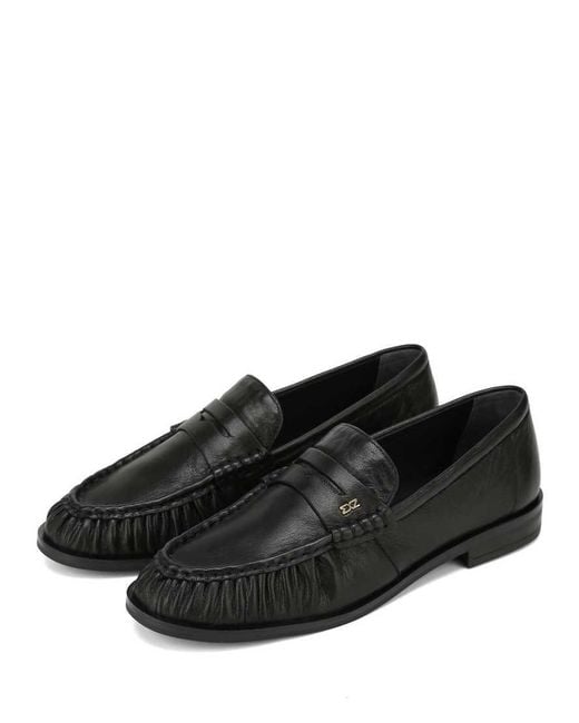 Nokwol Black Haven Penny Loafers