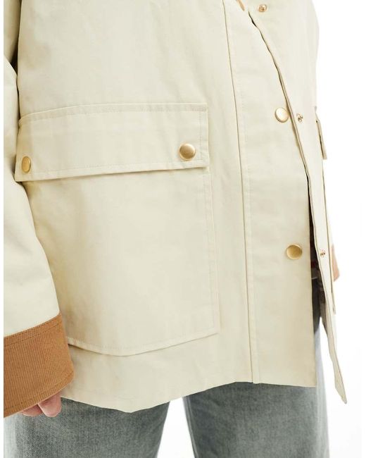 ASOS Asos Design Curve in het White