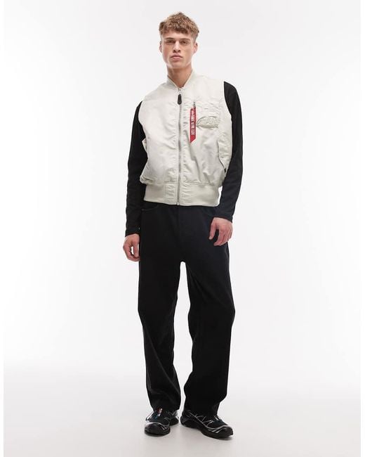 Alpha Industries Natural Utility Gilet for men