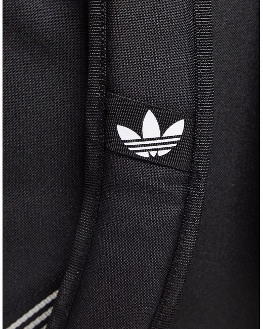 Mochila negra con logo adicolor Adidas Originals de color Black