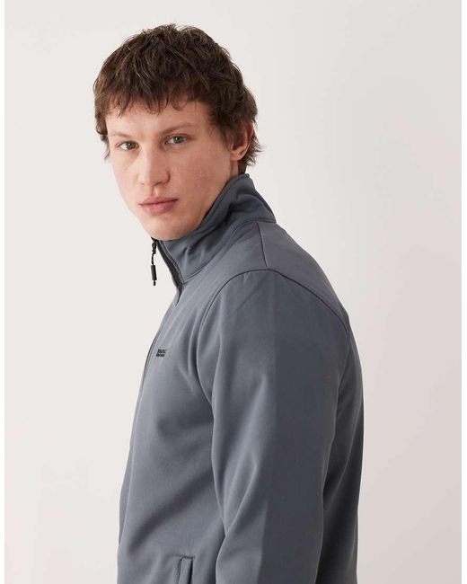 Regatta Gray Stretch Cera V Softshell Jacket for men