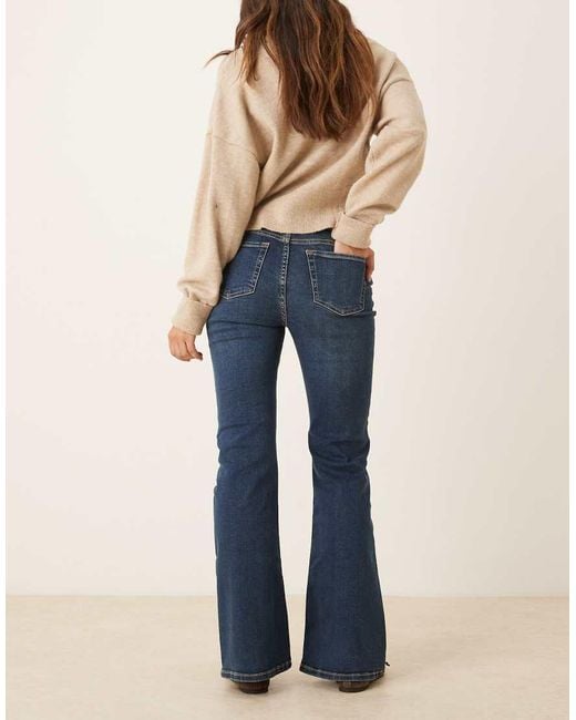 Jdy Blue Kathy Flared Jeans