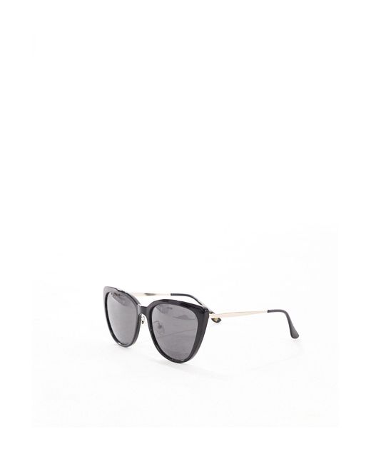 & Other Stories Blue Premium Round Cat Eye Sunglasses
