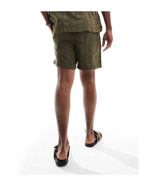 Pantalones cortos Abercrombie & Fitch de hombre de color Green