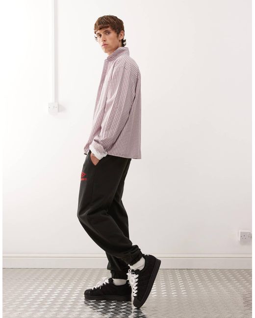 Umbro – iconic – jogginghose in Pink für Herren