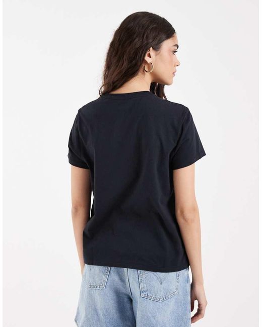 Levi's Black Favourite Tee With Boots Graphic Print