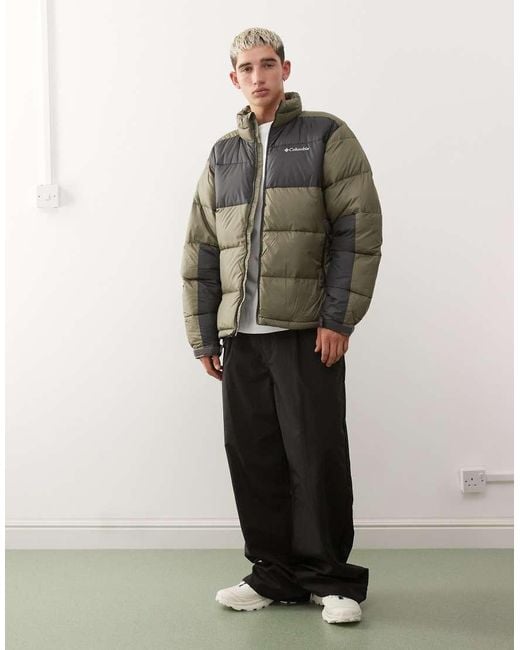 Columbia Gray Pike Lake Ii Puffer Coat for men
