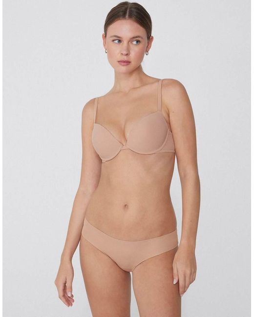 Tezenis Natural Seamless Cotton Knickers
