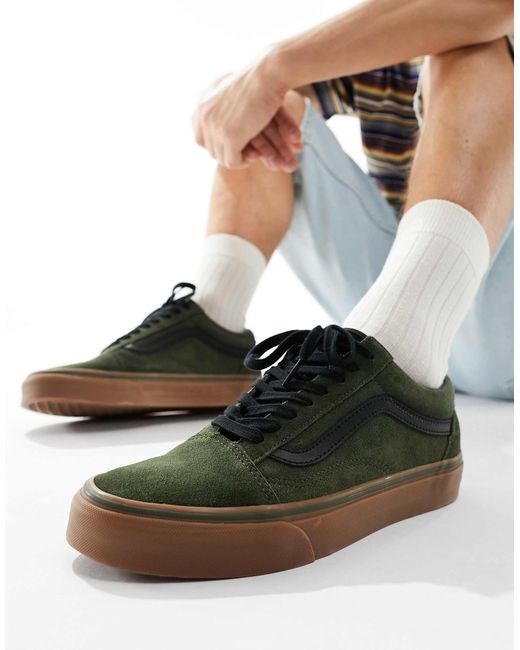 Vans – old skool – sneaker in Brown für Herren
