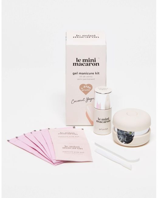 Le Mini Macaron Pink – gel-maniküre-set – coconut yoghurt