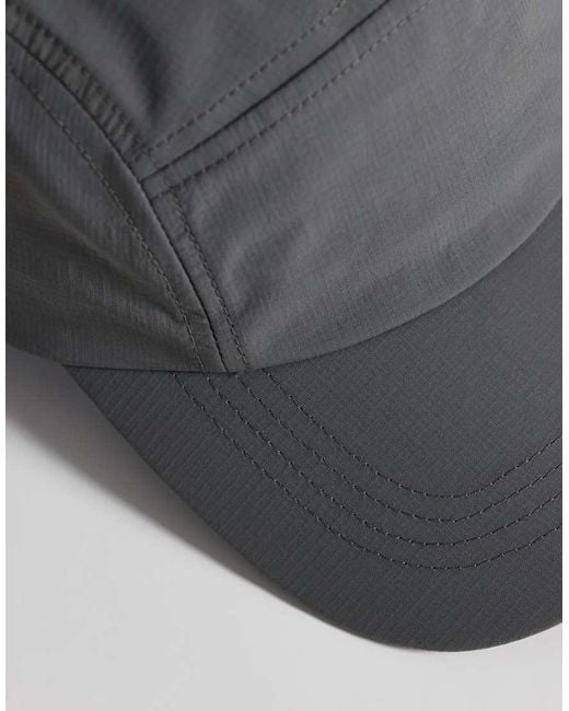 ASOS Gray Nylon Tech Cap for men