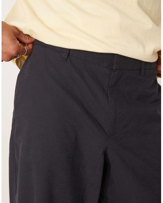 Pantalon bouffant à coutures incurvées ASOS pour homme en coloris Natural