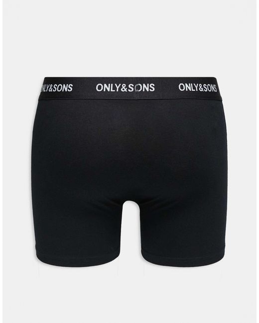 Lot Only & Sons pour homme en coloris Black