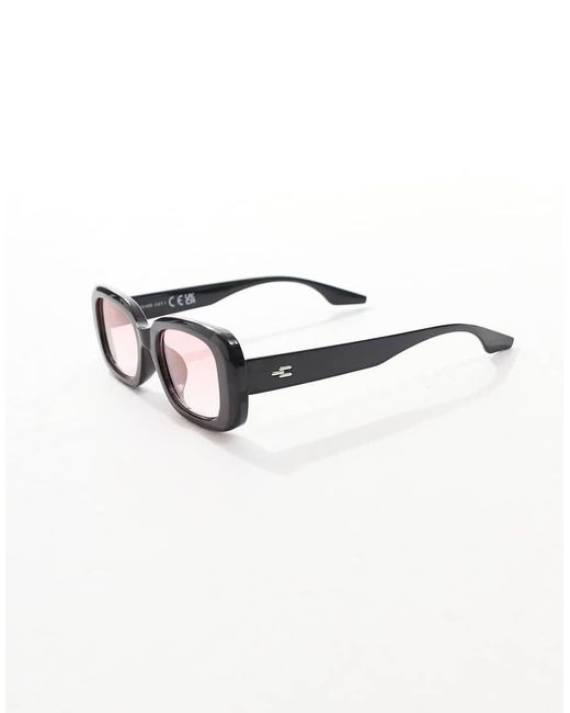 Occhiali Da Sole Rotondi Spessi Neri Con Lenti di Only & Sons in Brown da Uomo