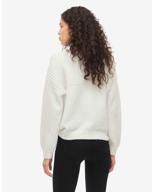 Noisy May White Jumper