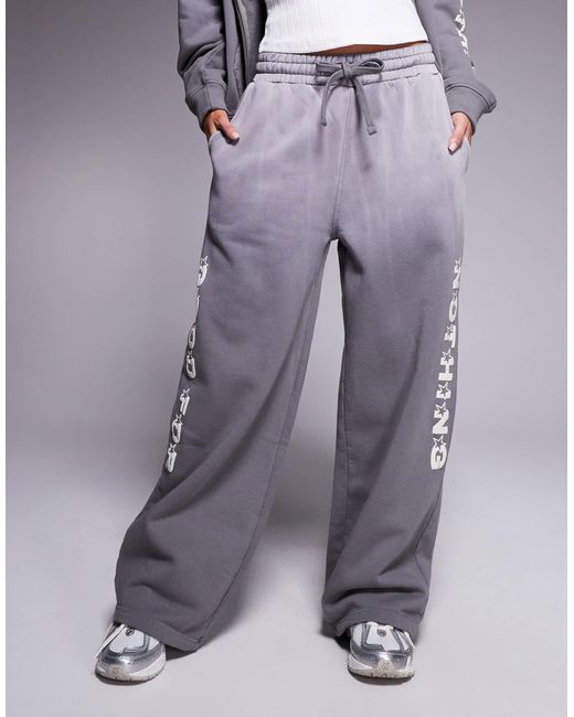 Good For Nothing Purple – locker geschnittene jogginghose