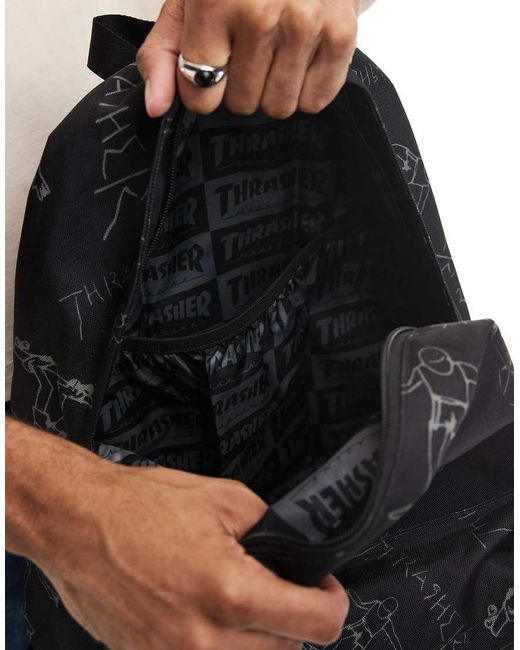 Herschel Supply Co. Herschel X Thrasher in het Black voor heren