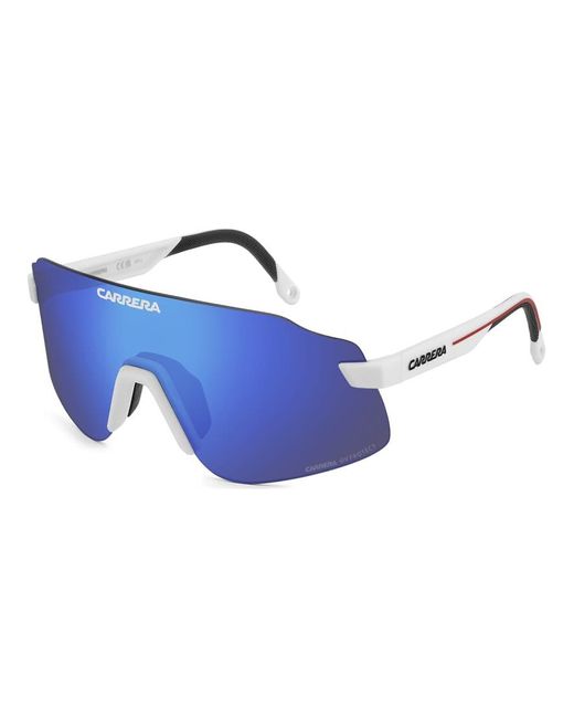 Carrera Blue Rectangular Sunglasses With Lenses for men