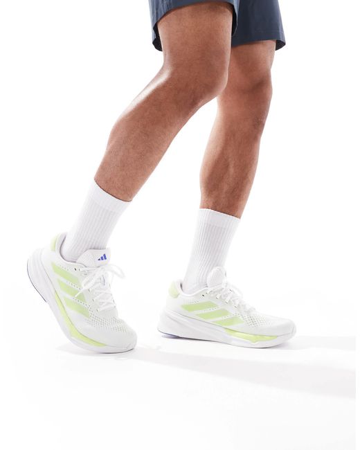 Adidas Originals White Adidas Running Supernova Stride 2 for men
