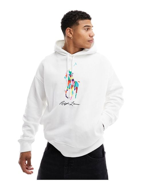 Sudadera blanca online polo