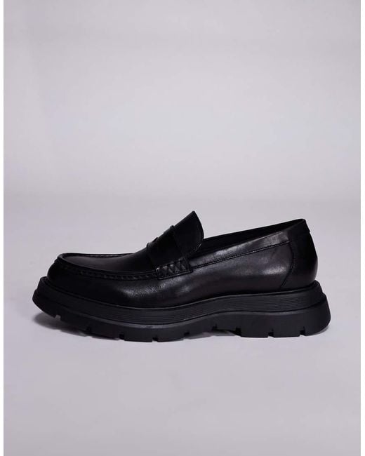 Steve Madden Blue Raiden Trainer Detail Loafers for men