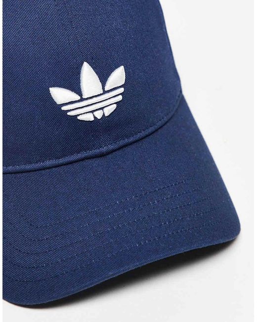 Adidas Originals Blue Trefoil Baseball Cap