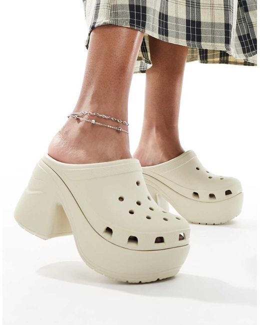CROCSTM White Siren Clogs