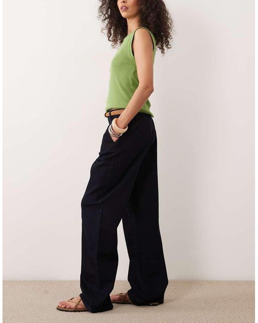 Jdy Black Gegs Wide Leg Jeans