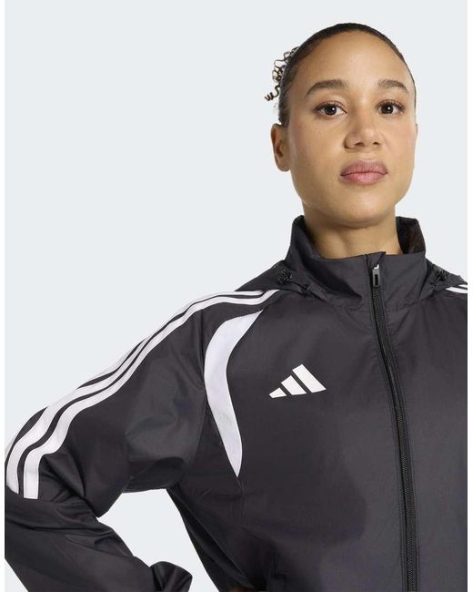 Adidas Originals Gray Tiro26 League Windbreaker