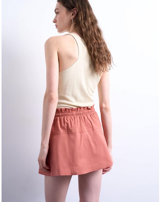 TOPSHOP Red – mini-skort