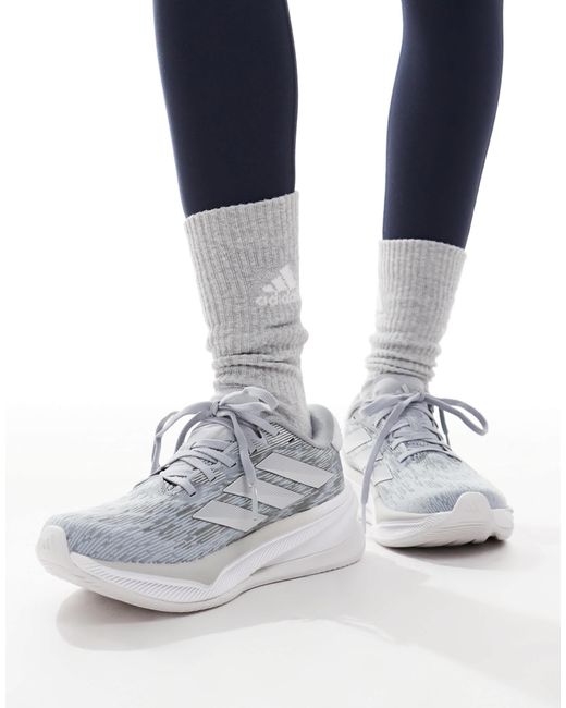 Adidas Originals Blue Adidas Running Supernova Comfortglide