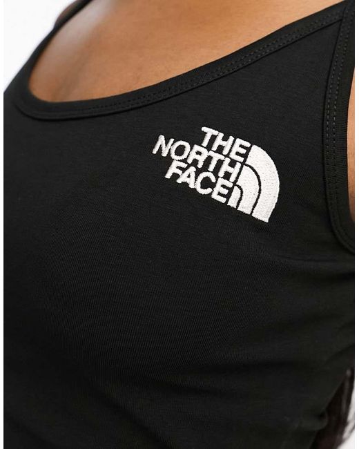 The North Face Black Cropped Tank
