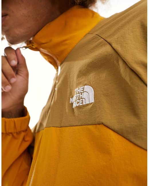 The North Face – nse – shell-trainingsjacke in Orange für Herren