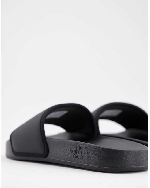 The North Face Black Base Camp Iii Sliders