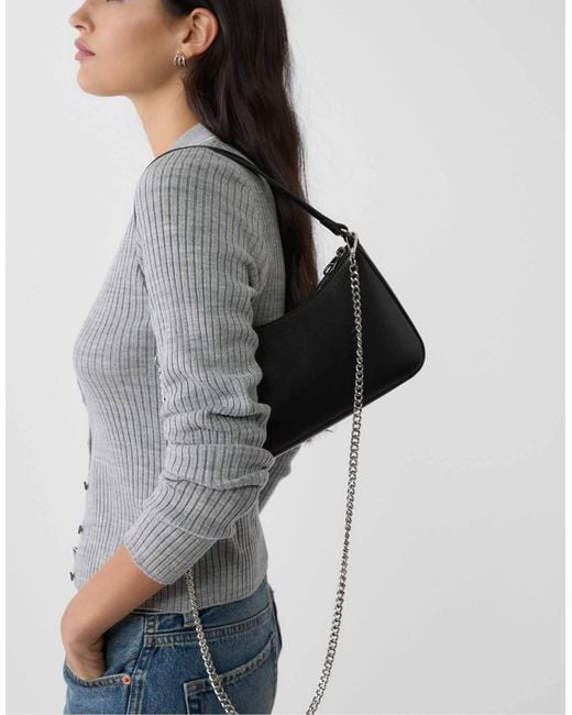 Stradivarius Gray – schultertasche