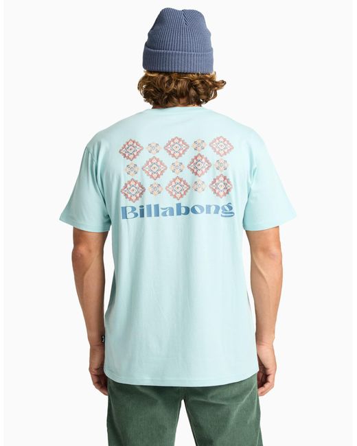 Billabong – segment – kurzärmliges t-shirt in Blue für Herren
