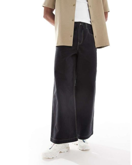 ASOS Black Loose Trousers for men
