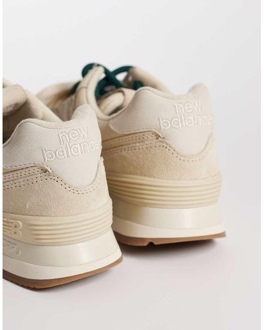 New Balance Natural 574 Double Lace Trainers