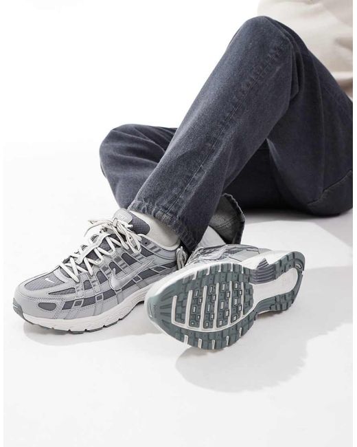 Nike Blue P-6000 Trainers