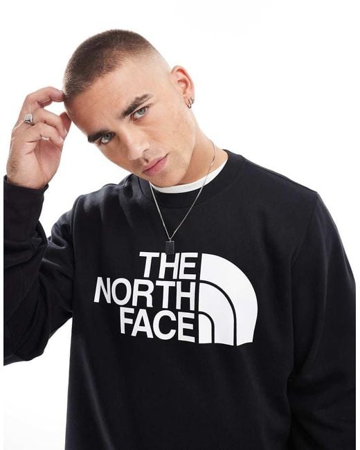 The North Face Blue Easy Crew Sweatshirt for men