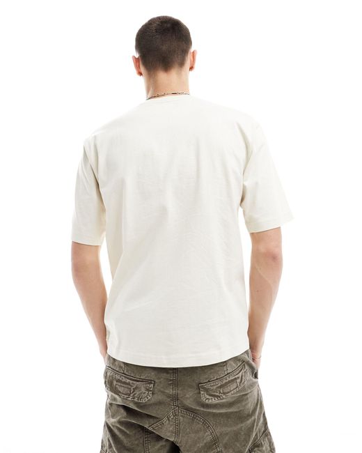 Columbia White Reventure Box Logo T-shirt for men