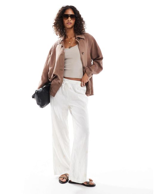 Surchemise Stradivarius en coloris Brown