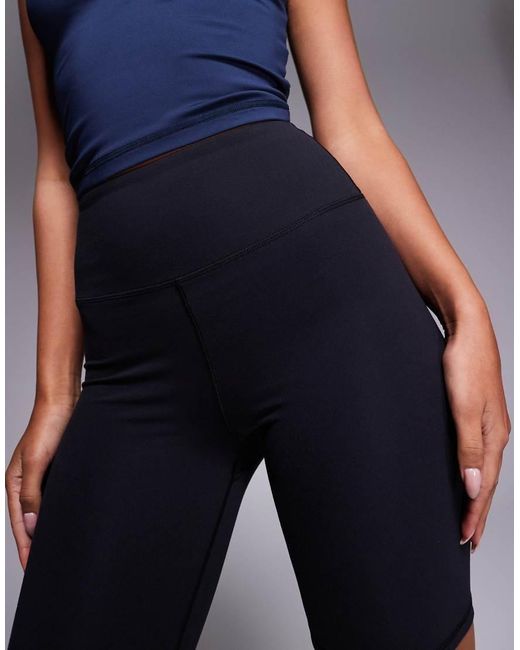 4505 Blue Icon 8 Inch Quick Dry High Waist legging Shorts