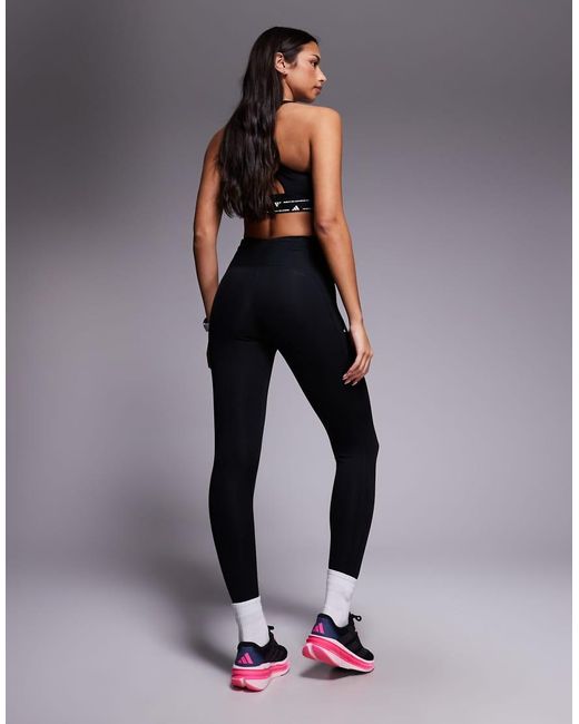Adidas Originals Blue Adidas Running Adizero Full Length leggings